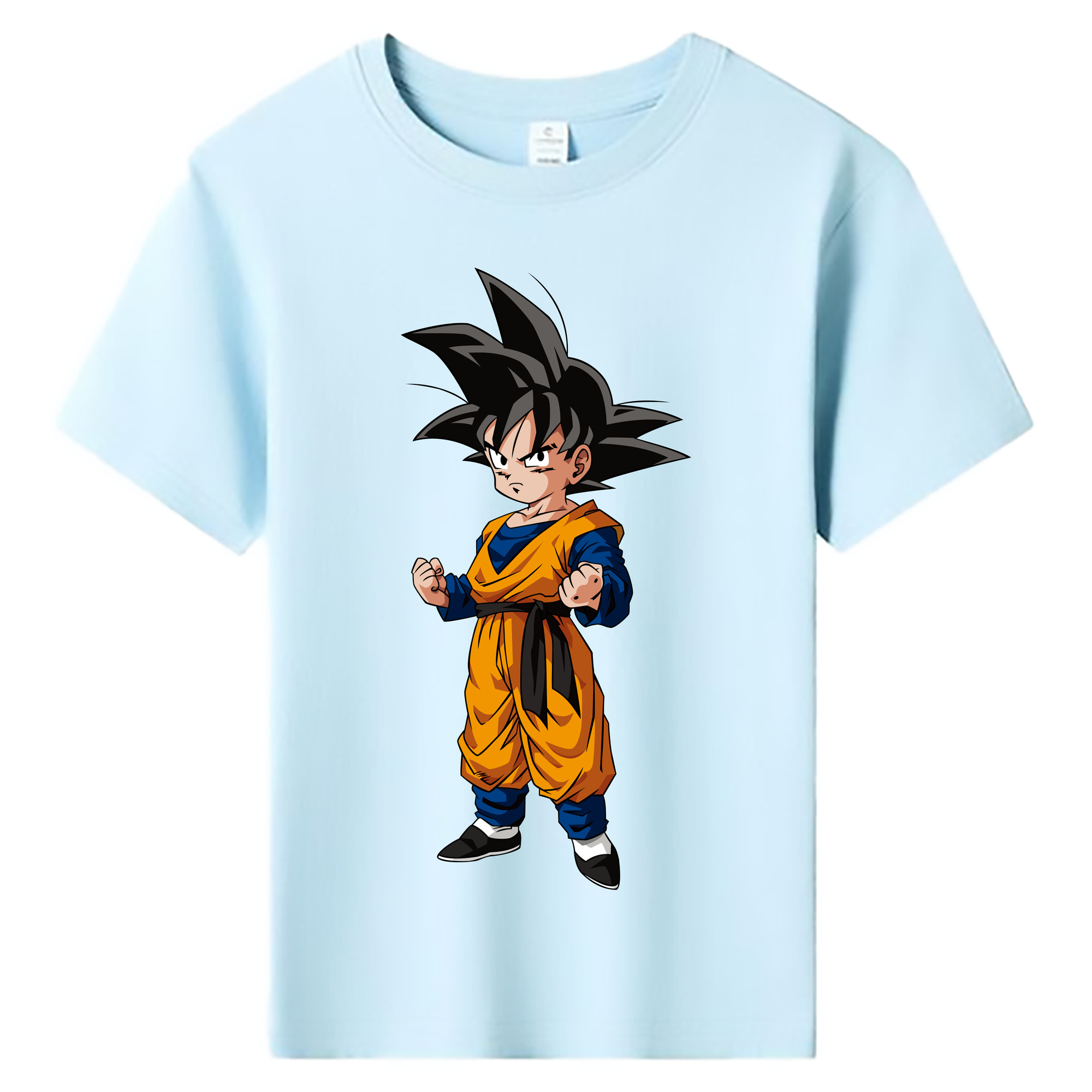 （画像用） ドラゴンボール 孫悟空（そん ごくう）Son Goku カカロット DRAGON BALL Kakarotto 綿100％キッズTシャツ（フロントプリント）